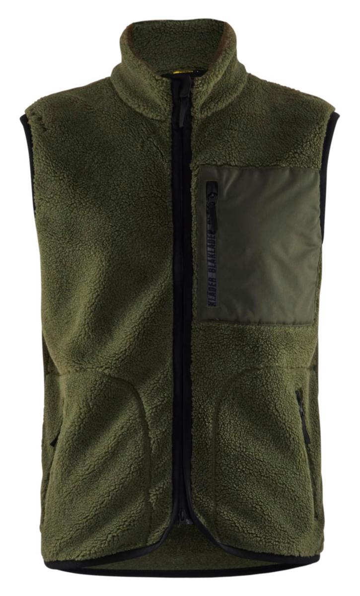 Pälsfiberväst Blåkläder 3820-2955 - PÄLSFIBERVÄST BLK 3820-2955 GRÖN STL M