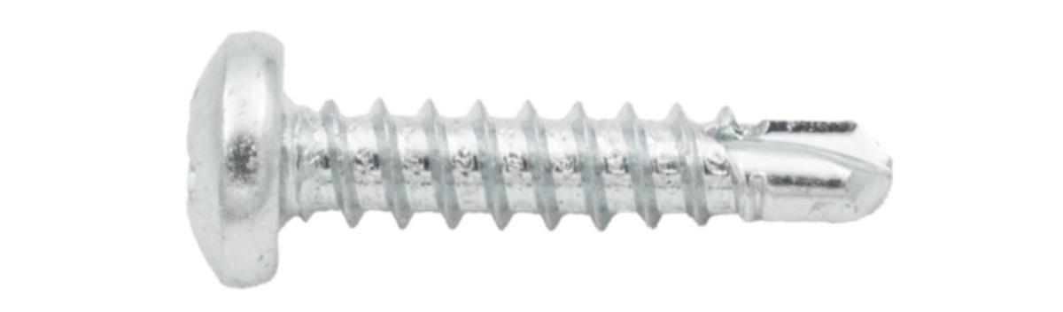Borrskruv EJOT® kullrig - BORRSKRUV EJOT 2.9X9.5 PH2 FZB VIT PH1 C1 1000/FRP
