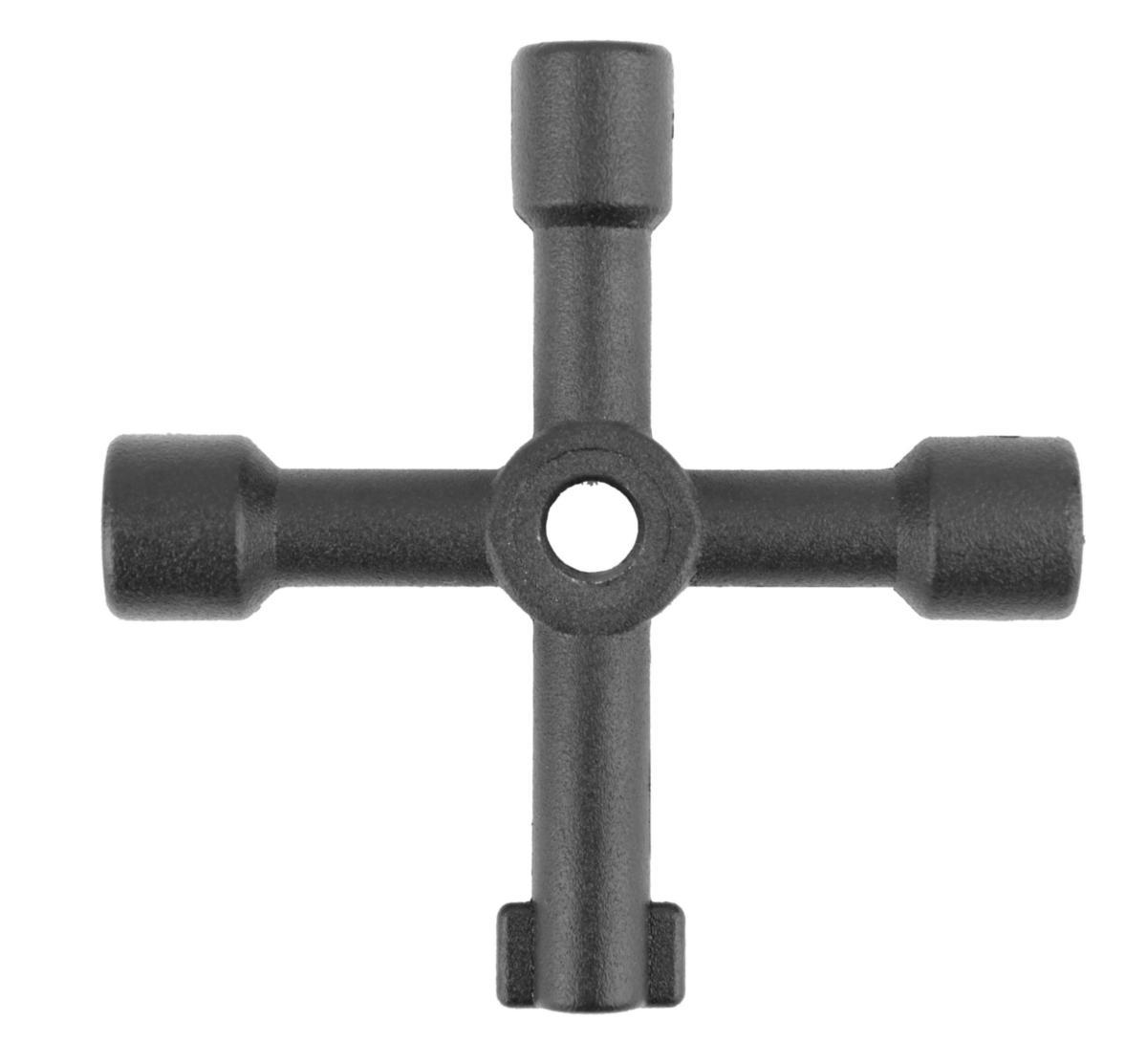 Cabinet key Ironside Basic - CABINET KEY UNIVERSAL IRONSIDE BLACK 103621