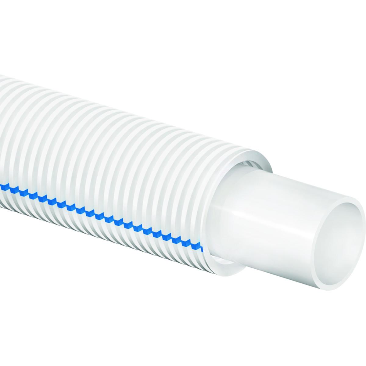 Aqua Pipe RIR white/blue, Uponor - AQUA PIPE NATURAL IN CONDUIT WHITE/BLUE 15X2.5 25/20 50M