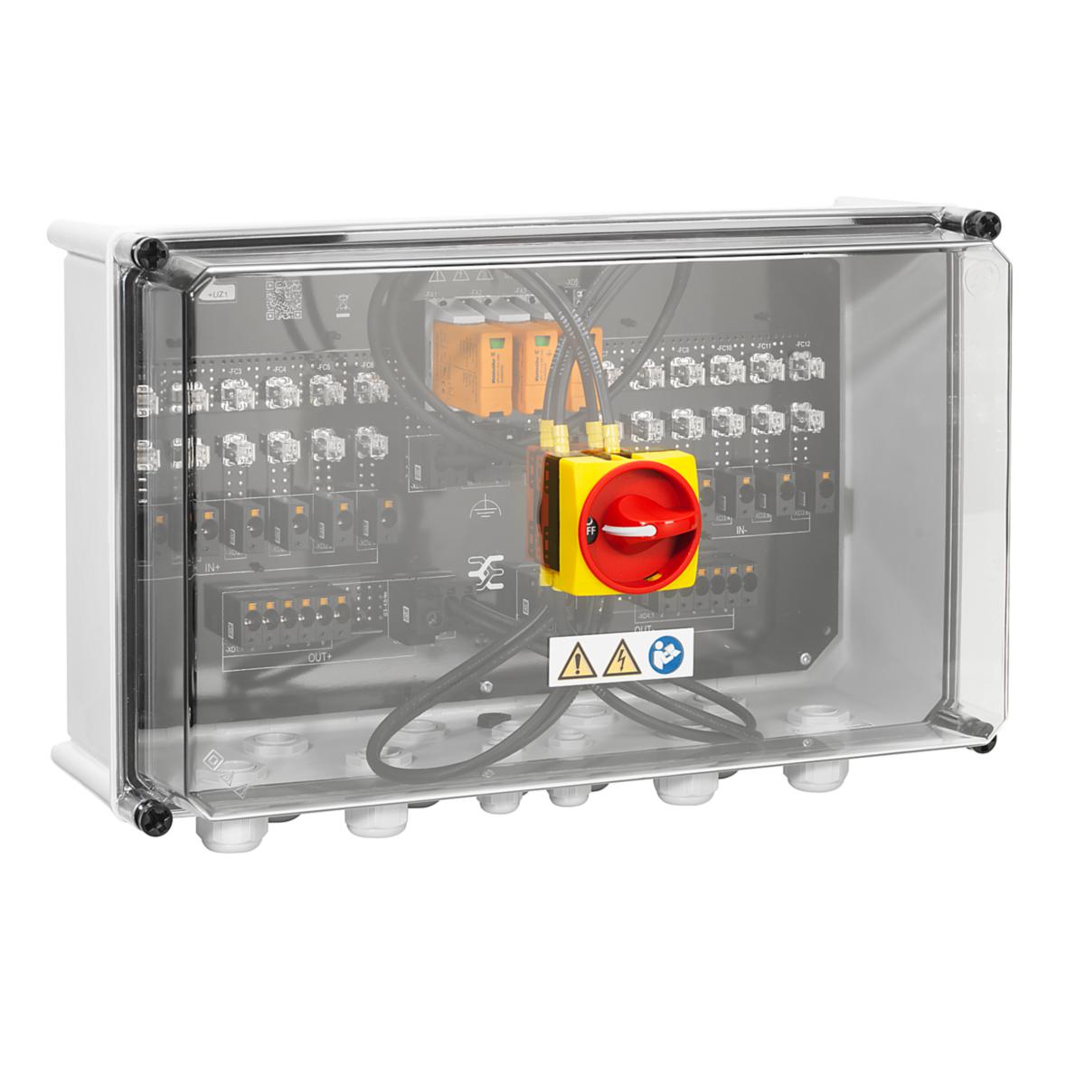 Låda 1 MPPT 6in/6ut - LÅDA 1 MPPT, 6 IN/6 UT FÖRSKR PVN1M1I6S0F3V1O0TXPX10