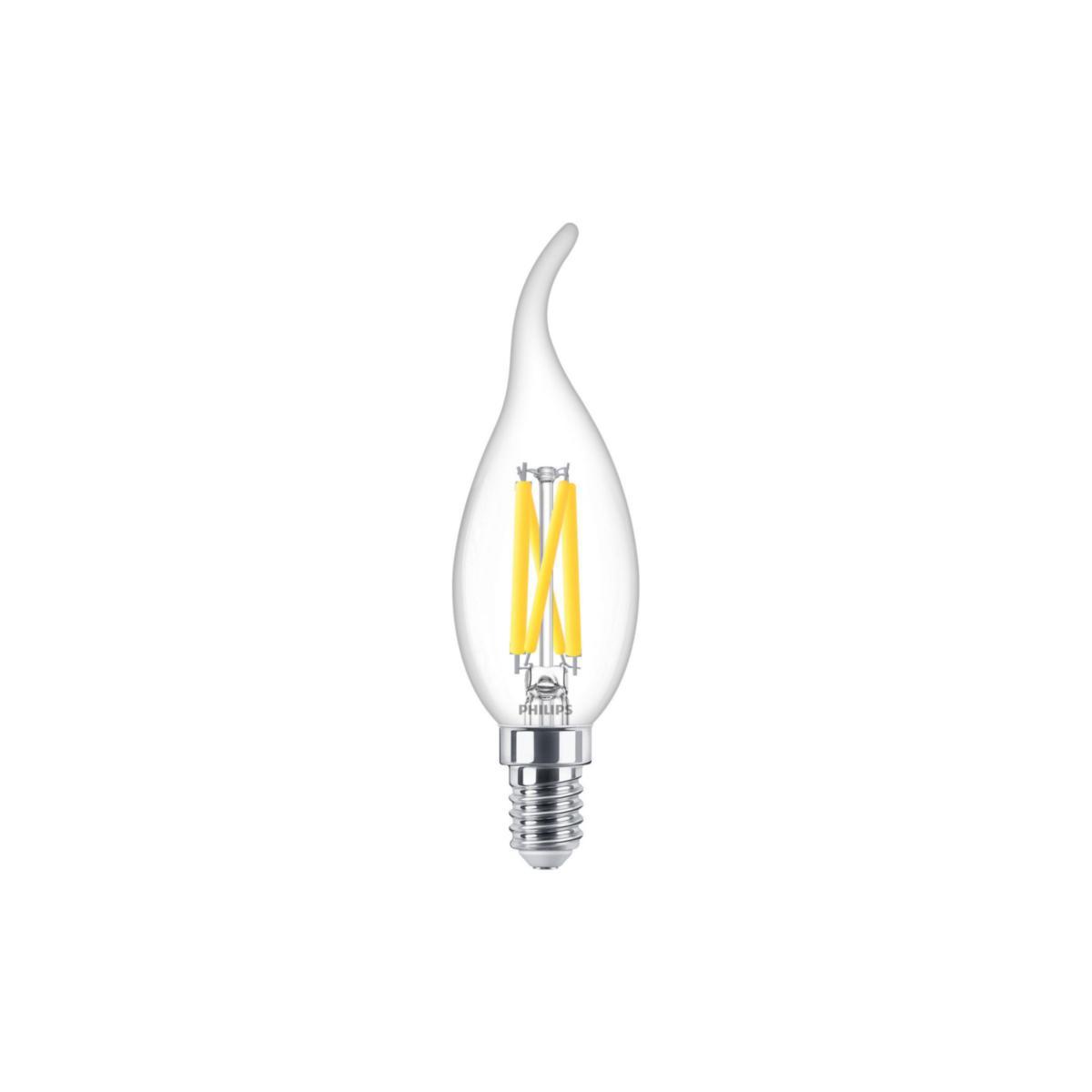 LED-lampa kron dim to warm - KRON DT3.4-40W E14927 BA35CL G 871951444949700