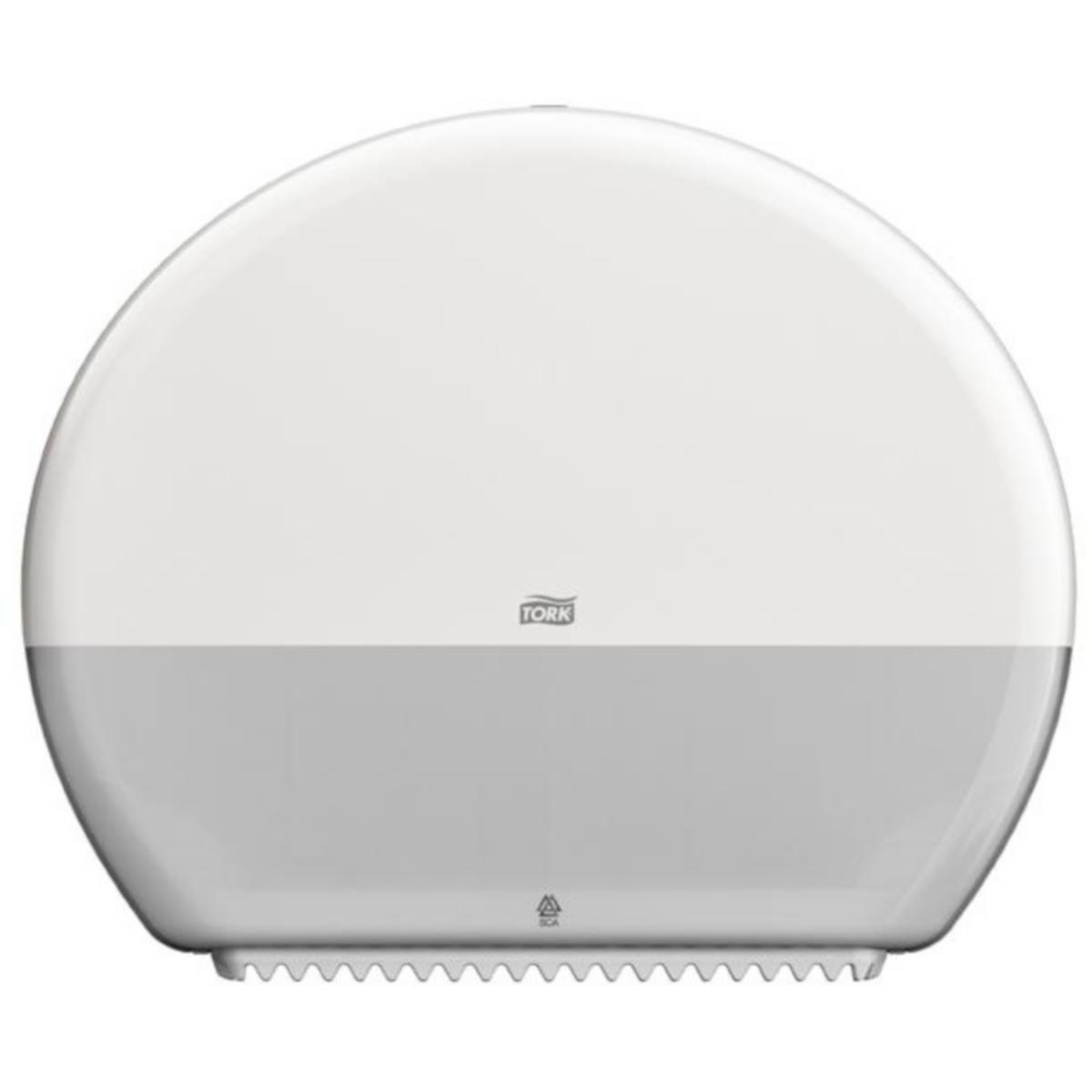 Dispenser Tork Toilet Jumbo T1 - DISPENSER TORK TOALETTPAPPER JUMBO T1 VIT 554000