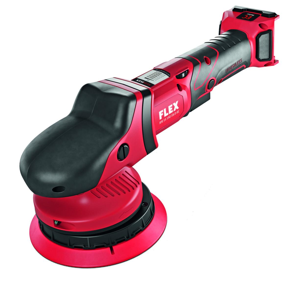 Polermaskin Flex XFE15 125 18.0-EC K SOLO - POLERMASKIN FLEX XFE15 18V 125MM SOLO LEV I KARTONG