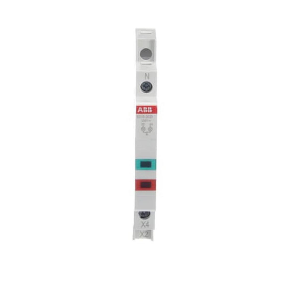 Signallampa LED E219 - SIGNALLAMPA RÖD-GRÖN 115-250V E219-2CD