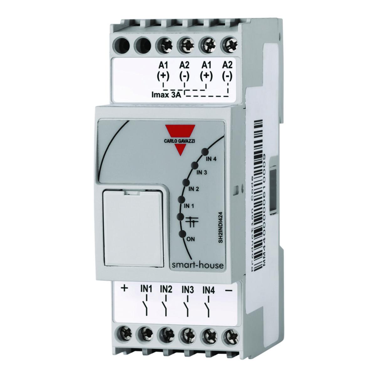 Smart House Centralmodul för digital ingång - INGÅNGSMOD 4 DIGITALA SH SMART DUPLINE