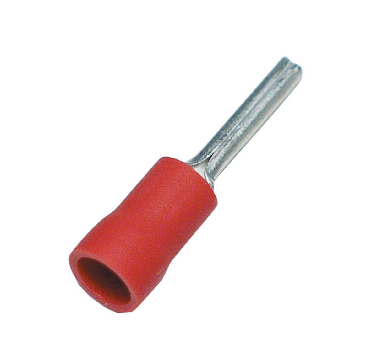 Stiftkabelsko, A, isolerad - STIFTKABELSKO 12x1.9MM RÖD A 1519 SR