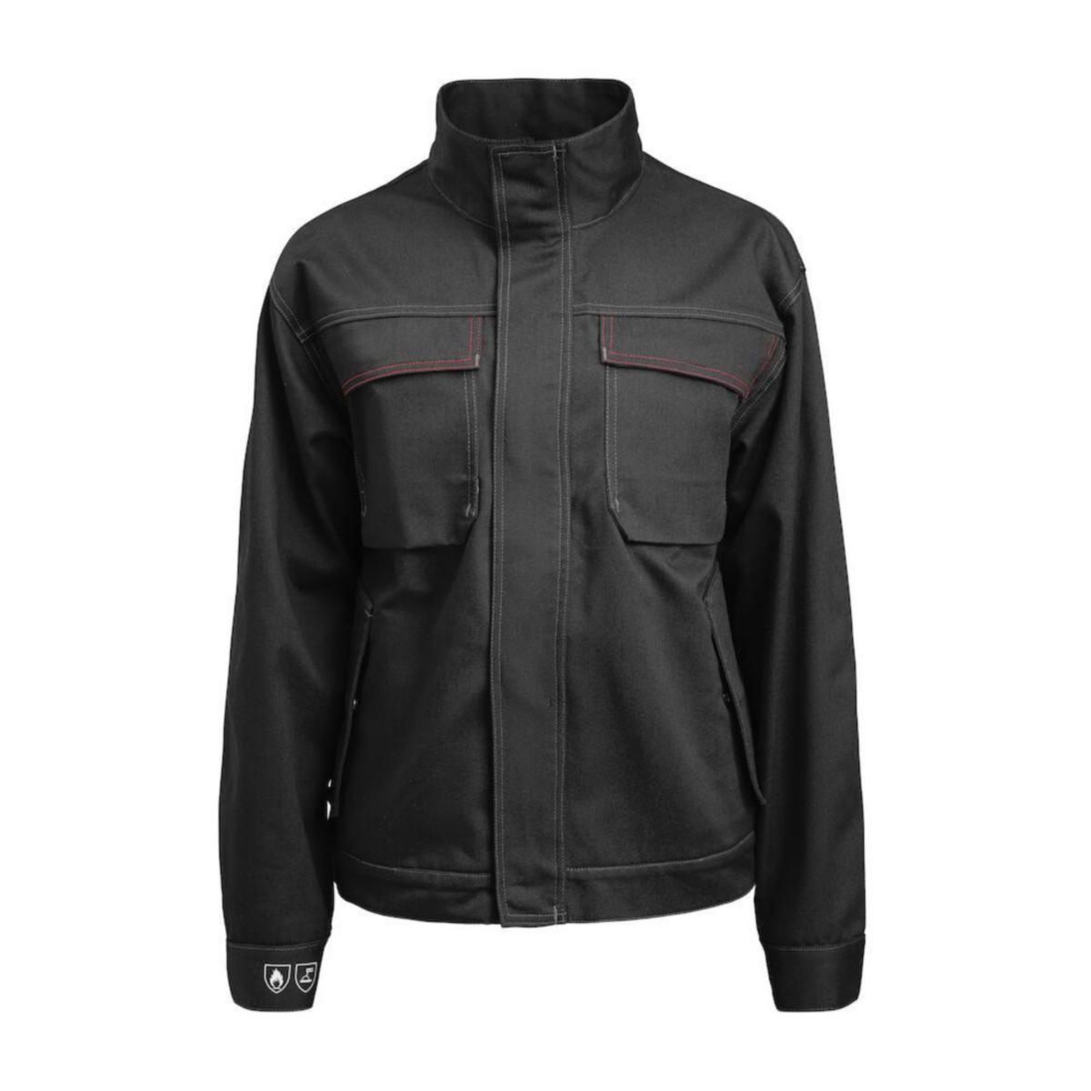 Jacka Jobman 1092 Flam - JACKA JOBMAN 1092 SVART FLAM STL L