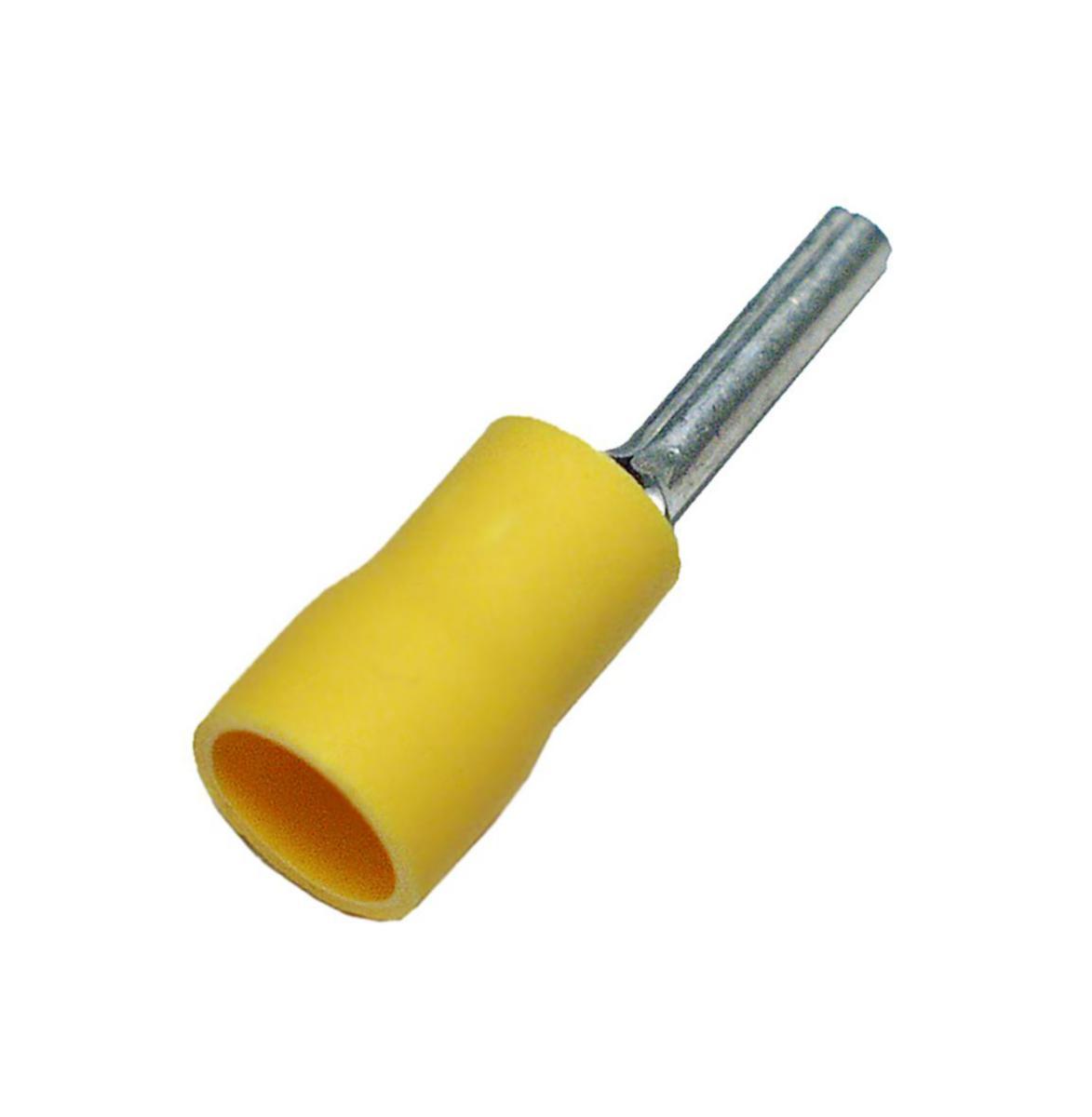 Stiftkabelsko, A, isolerad - STIFTKABELSKO 14x2.7MM GUL A 4630 SR