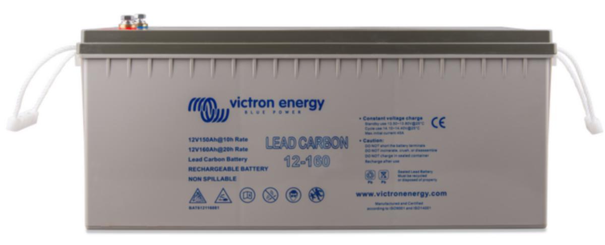 Förbrukningsbatteri Victron Lead Carbon - FÖRBRUKN.BATTERI 12V 160AH VICTRON BLYKOL BAT612116081