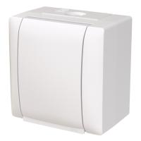 Wall Socket Saga Surface Mounted IP44