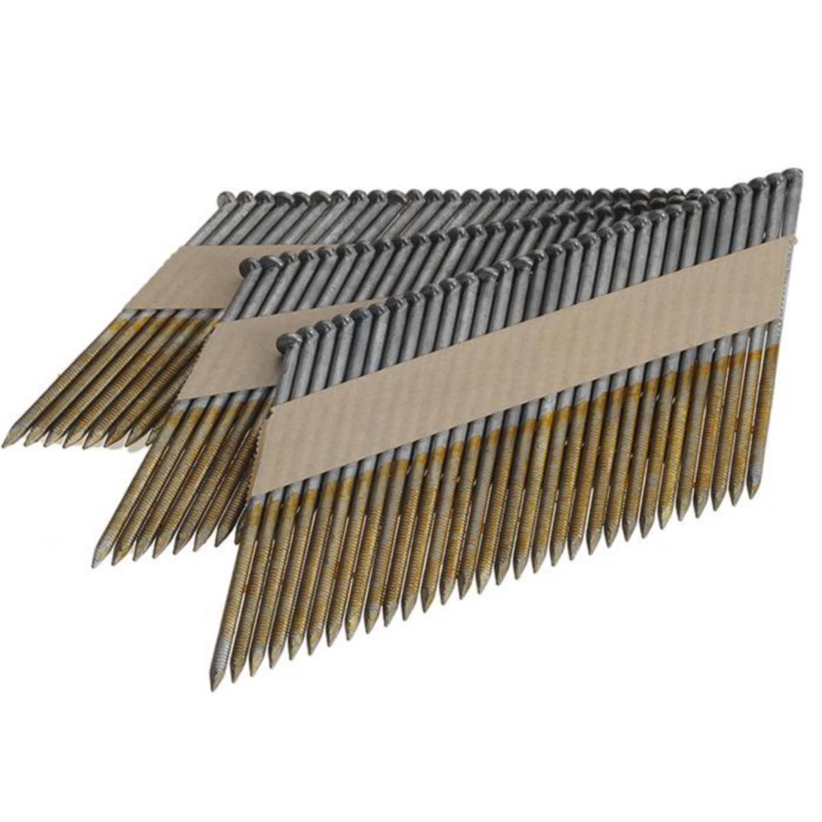 Tätbandad stavspik 34º Senco, blank - SPIK SENCO GC57APBKR 75X2.9 34 BLANK DIAM.SP (2000 ST)