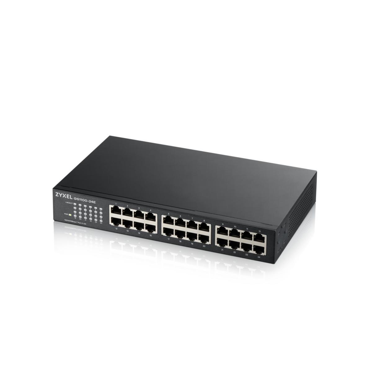Switch 24 port GS1100 - SWITCH 24 PORTAR OMANAGERAD GS1100-24E-EU0103F