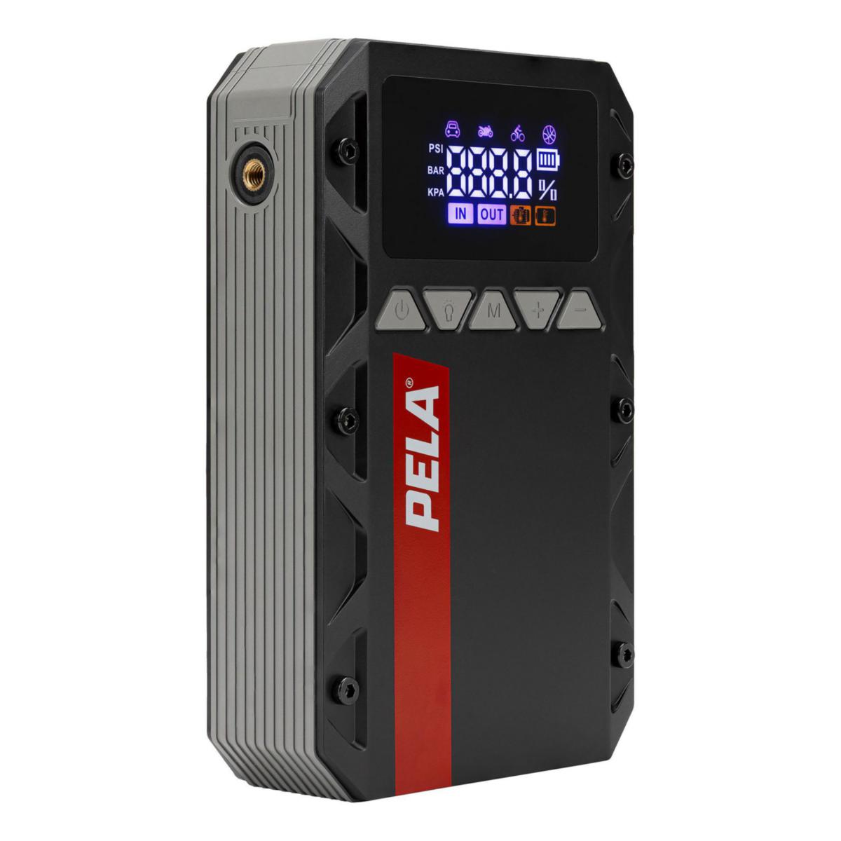 Startbooster PELA 12000 mAh - STARTBOOSTER PELA 12000MAH POWERBANK, PUMP & FICKLAMPA