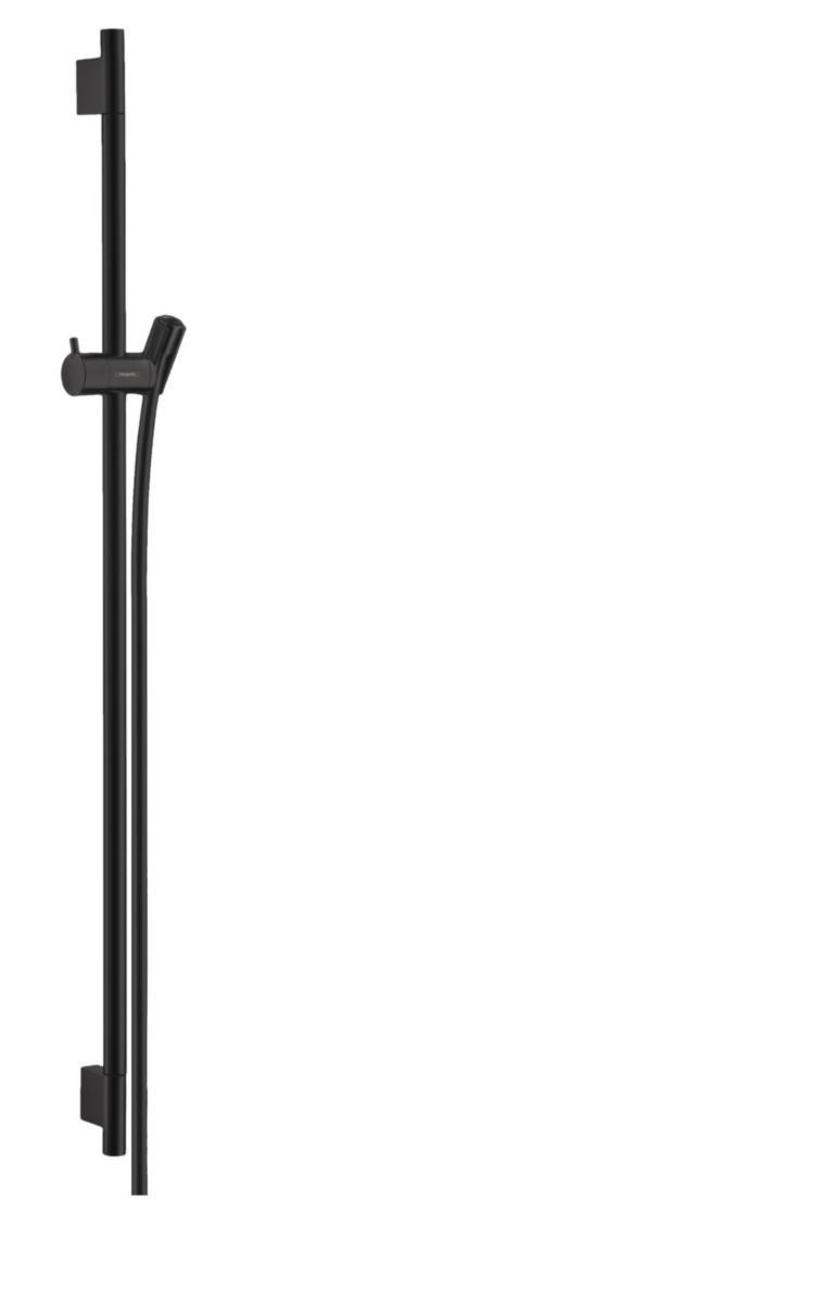 Duschstång Unica S Puro, Hansgrohe - HANSGROHE DUSCHSTÅNG/-SLANG UNICA S PURO MATT SVART