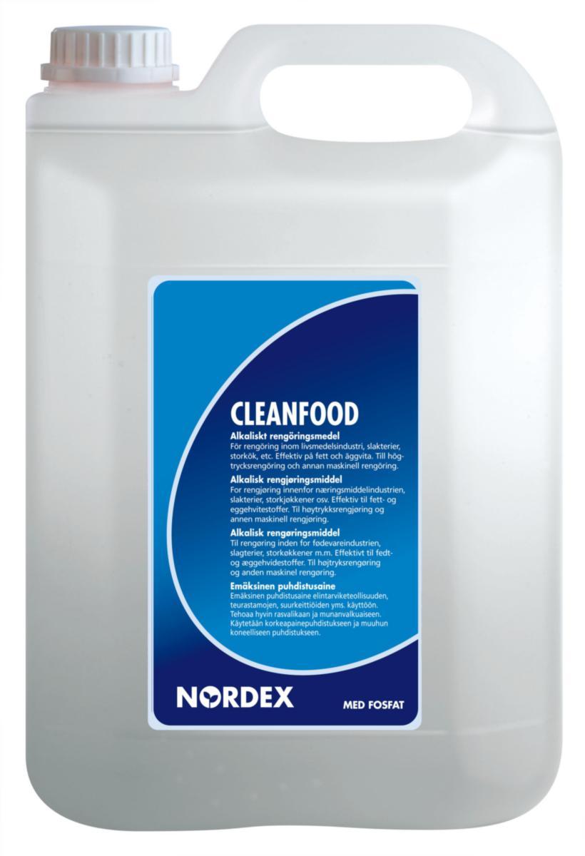 Grovrengöring Nordex Cleanfood - GROVRENT NORDEX CLEANFOOD 5L SKADAR EJ ALUMINIUM PARFYMFRI