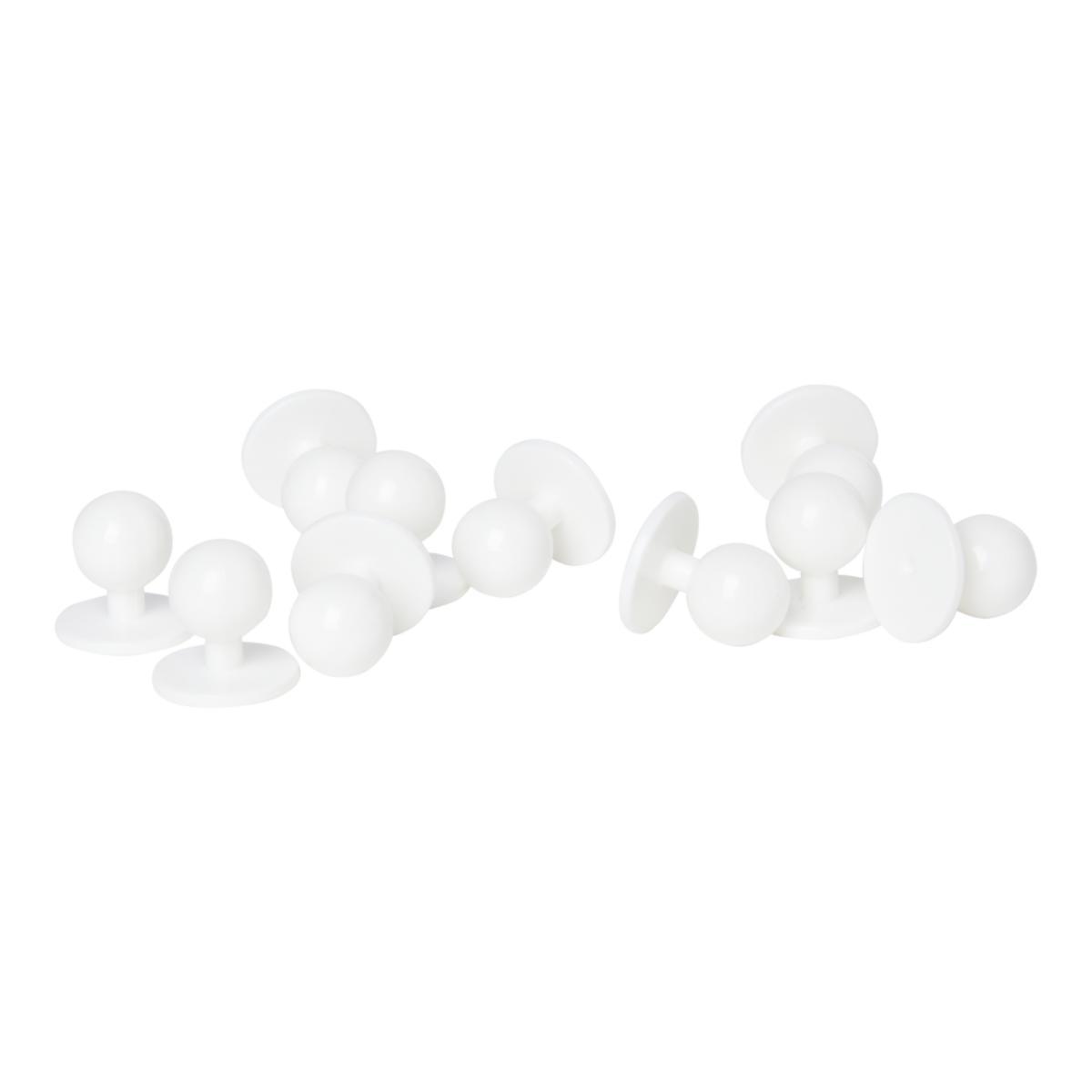 Kockknappar South West Stud Buttons - KOCKKNAPPAR SOUTH WEST STUD BUTTONS 10-PACK VIT