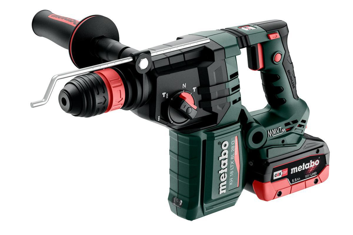 Kombihammare Metabo KH 18 LTX BL 28 Q - KOMBIHAMMARE METABO KH18LTX-28 Q 18V 2X5,5AH-LIHD M-BOX