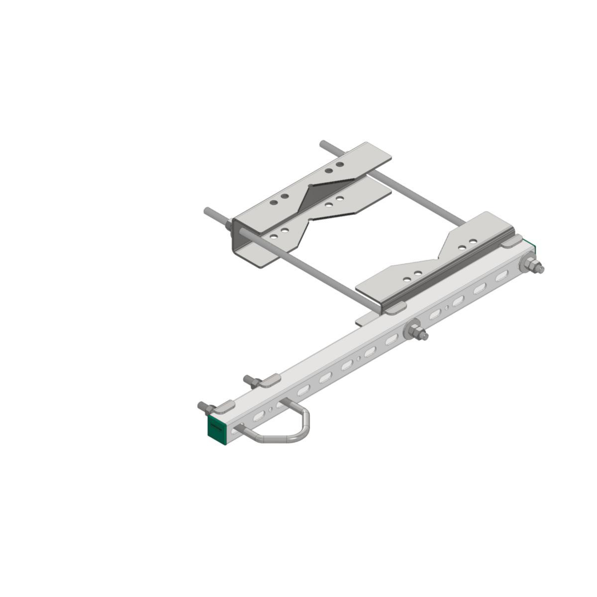 Offset parallelsuppor Ø120-250, 1/2 set - Offset parallelsuppor Ø120-250 *