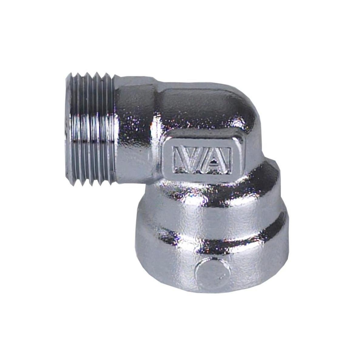 Vinkelskruvdel VA 1147, förkromade, Vatette - 15XG15 FKR VATETTE SKRUVDEL VINKEL G15INVxG15UTV VA 1147