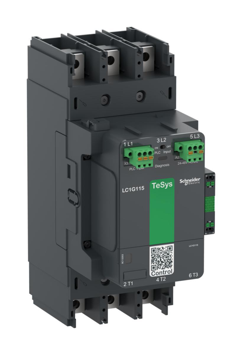 Kontaktor TeSys Giga 3-pol Advanced - KONTKR 150 ADV 3P 48-130V ACDC LC1G150EHEA