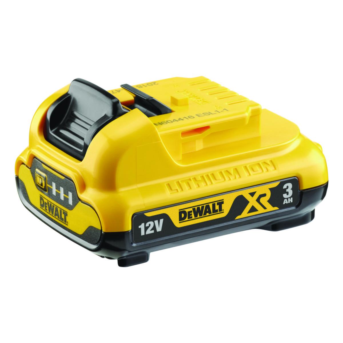 Batteri DEWALT DCB124 12V XR 3.0Ah - BATTERI DEWALT DCB124-XJ 12V 3AH