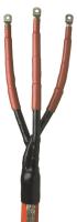 Cable end IXSU-F, 12kV, including screw cable connectors.