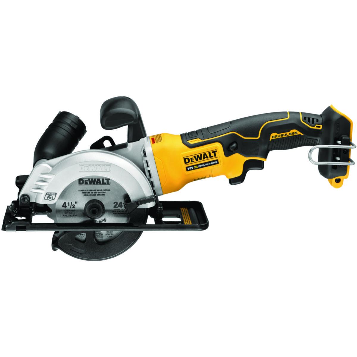 Circular Saw DEWALT DCS571NT-XJ SOLO - CIRCLE SAW DEWALT DCS571NT-XJ 18V. 115 MM TSTAK, SOLO