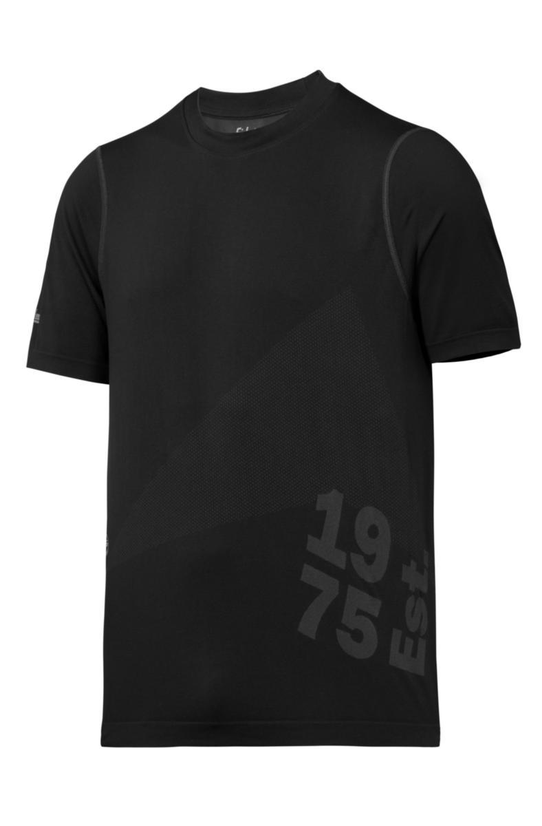 T-shirt Snickers 2519 FlexiWork - T-SHIRT SNICKERS 2519 SVART FLEXI STL XS