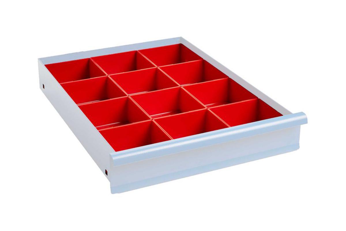 Lådinredning WFI Kombination 7 100 mm Plastlådor - LÅDINREDNING 100 MM PLASTLÅDOR KOMBINATION 7