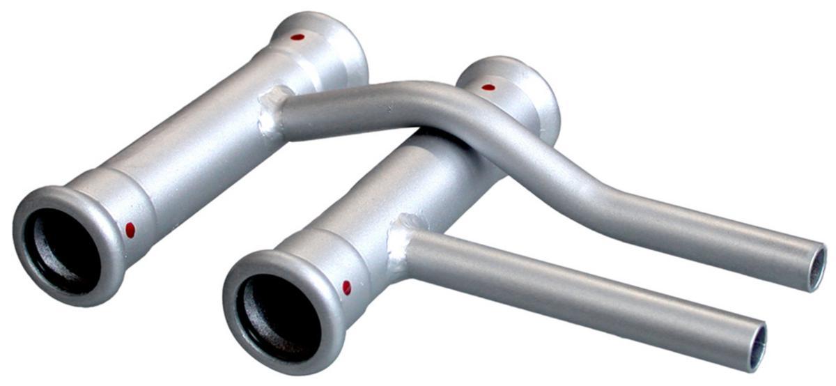 Main distributor type M Single electro-galvanized, A-press, a-collection - 15-15 SINGLE CROSSING M CARBON STEEL A-PRESS