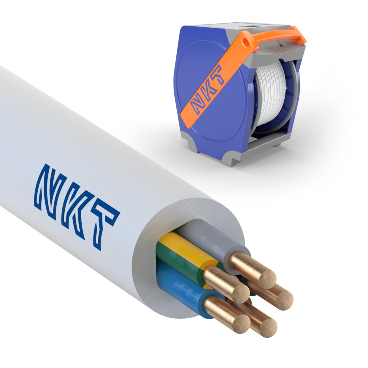 Installationskabel EXQ-Xtra 300/500V Dca, Nkt - EXQ XTRA 5G2.5 QADDY 350 (*8)