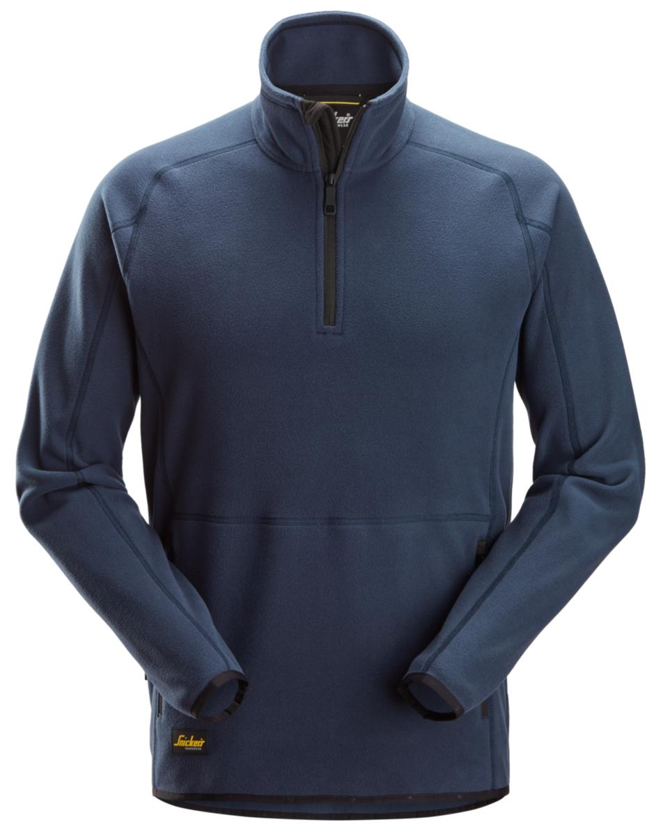 Tröja Snickers 8421 Fleece - FLEECETRÖJA SNICKERS 8421-9502 MARIN HALVZIP STL M