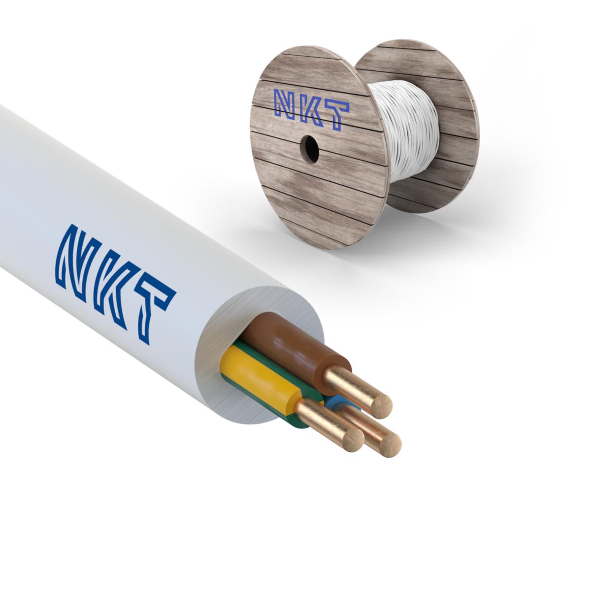 Installationskabel EXQ-Xtra 300/500V Dca, Nkt - EXQ XTRA 3G1.5 DCA T500 INSTALLATIONSKABEL