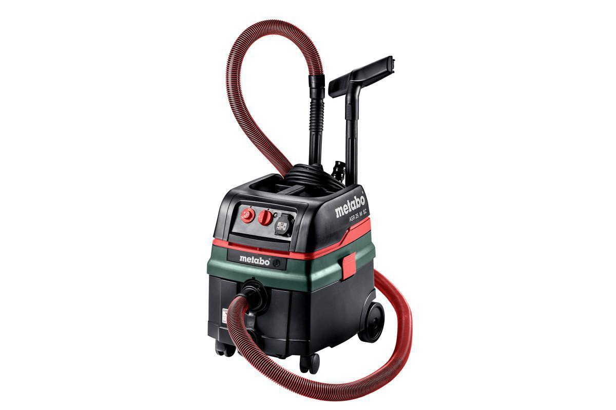 Grovdammsugare Metabo ASR 25 M SC - GROVDAMMSUGARE METABO ASR25MSC 1400W 25L M-KLASS