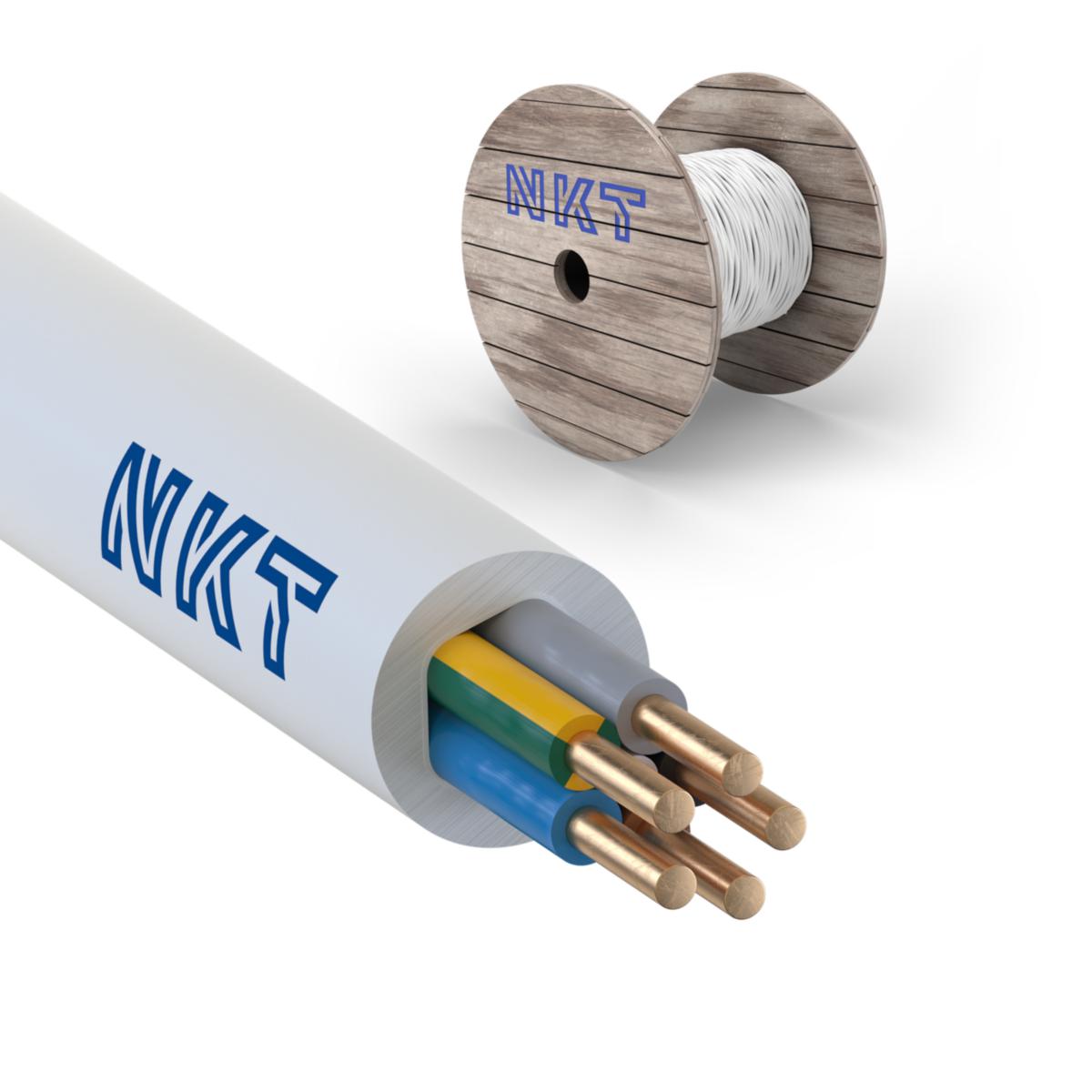 Installationskabel EXQ-Xtra 300/500V Dca, Nkt - EXQ XTRA 5G1.5 DCA T500 INSTALLATIONSKABEL