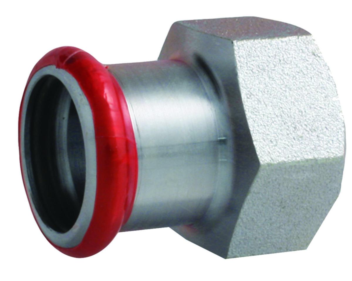 Transition sleeve with internal thread type M, electroplated, A-press, a-collection - ADAPTOR W.FEMALE THREAD M35 X R25