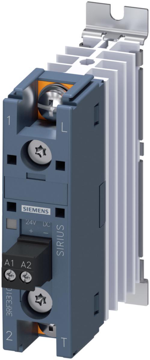 Kontaktor solid-state SIRIUS, DC - KONT SS 1P 10A 24-230V 24VDC R 3RF3310-3AA02