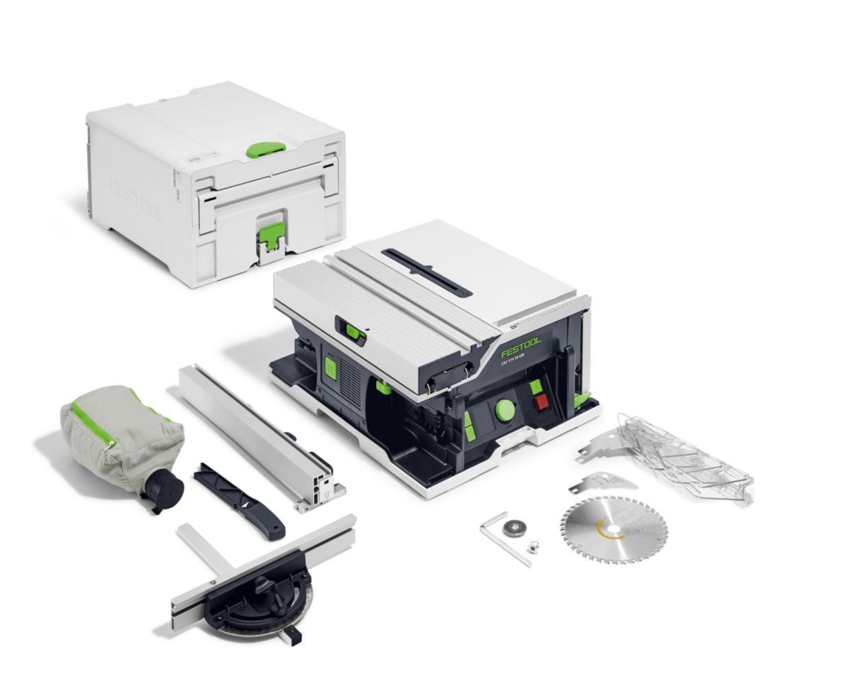 Bordssåg Festool CSC SYS 50 EBI-Basic SOLO - BORDSSÅG FESTOOL CSC SYS 50 2X18 V. UTAN BATTERI & LADDARE