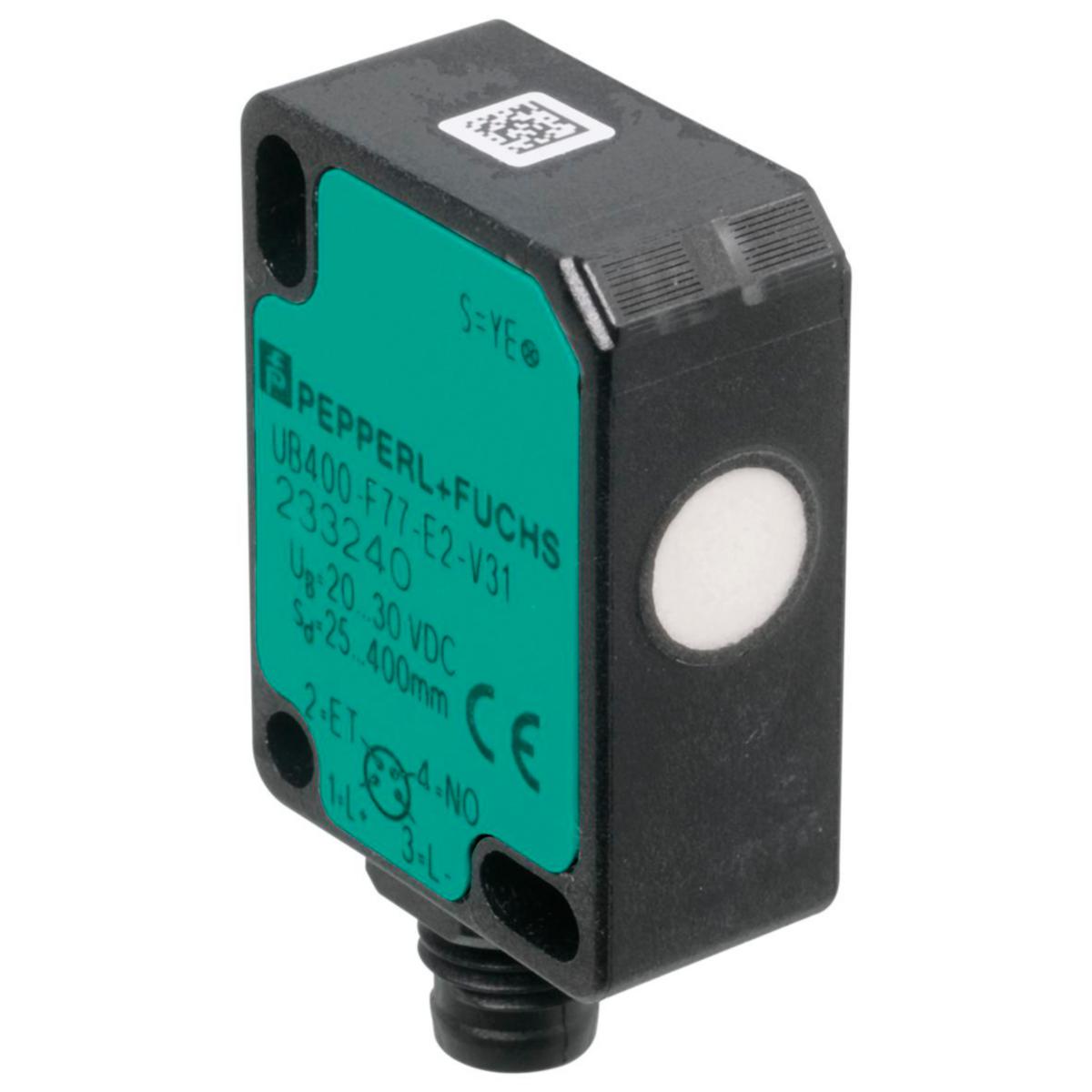 Ultraljudsgivare UBR250-serien - ULTRALJUDSSENSOR UBR250-F77-E2-V31