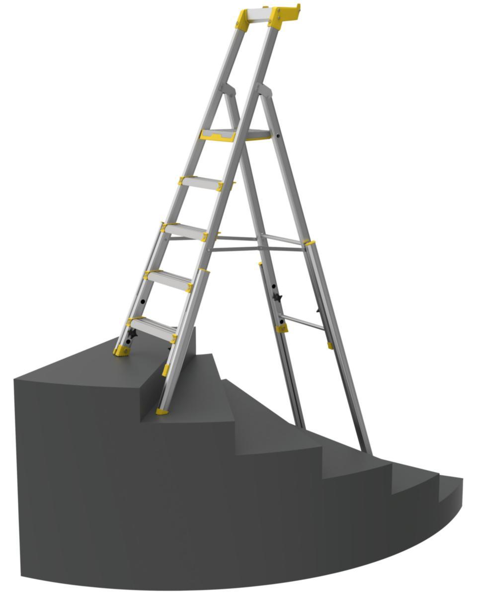 Staircase ladder Wibe Ladders 55S - ATTIC LADDER W.STEPS 55S 5 STEPS 735525