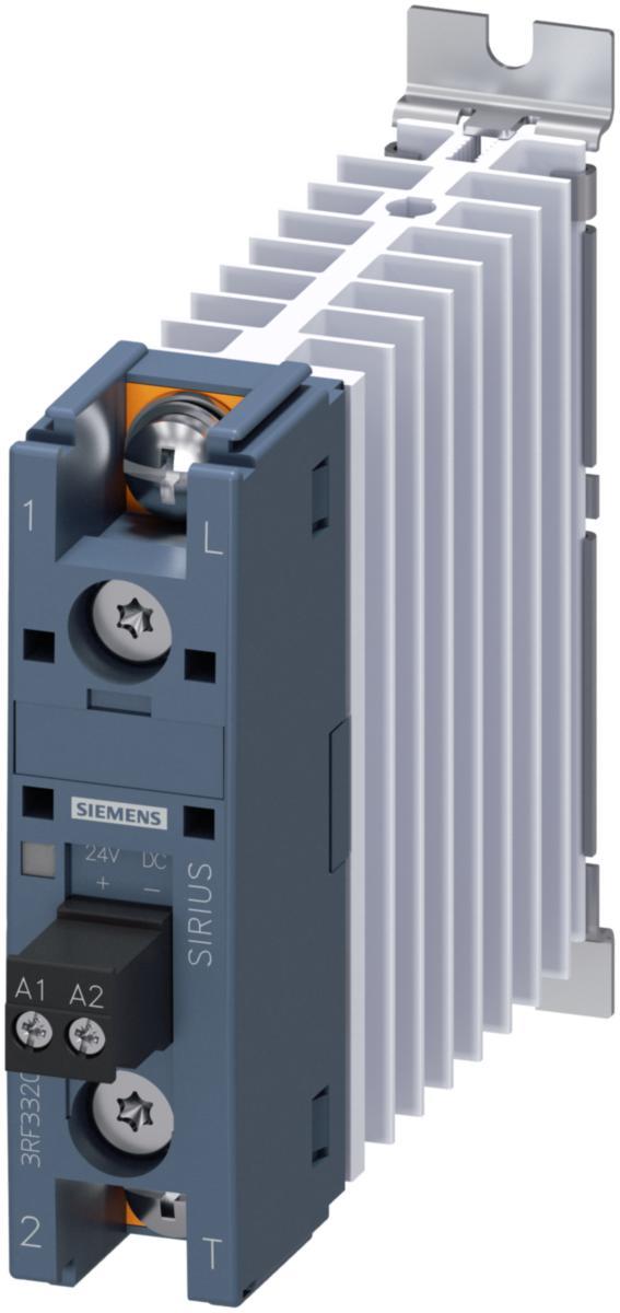 Kontaktor solid-state SIRIUS, DC - KONT SS 1P 20A 24-230V 24VDC R 3RF3320-3AA02