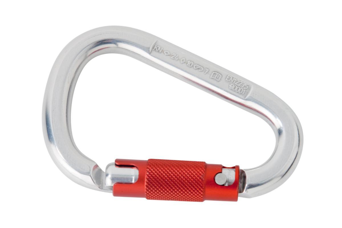 Triple carabiner Miller Frelon - UTRUSTNINGSKARBIN MILLER TRIPPELLÅS ALUMINIUM 24 MM