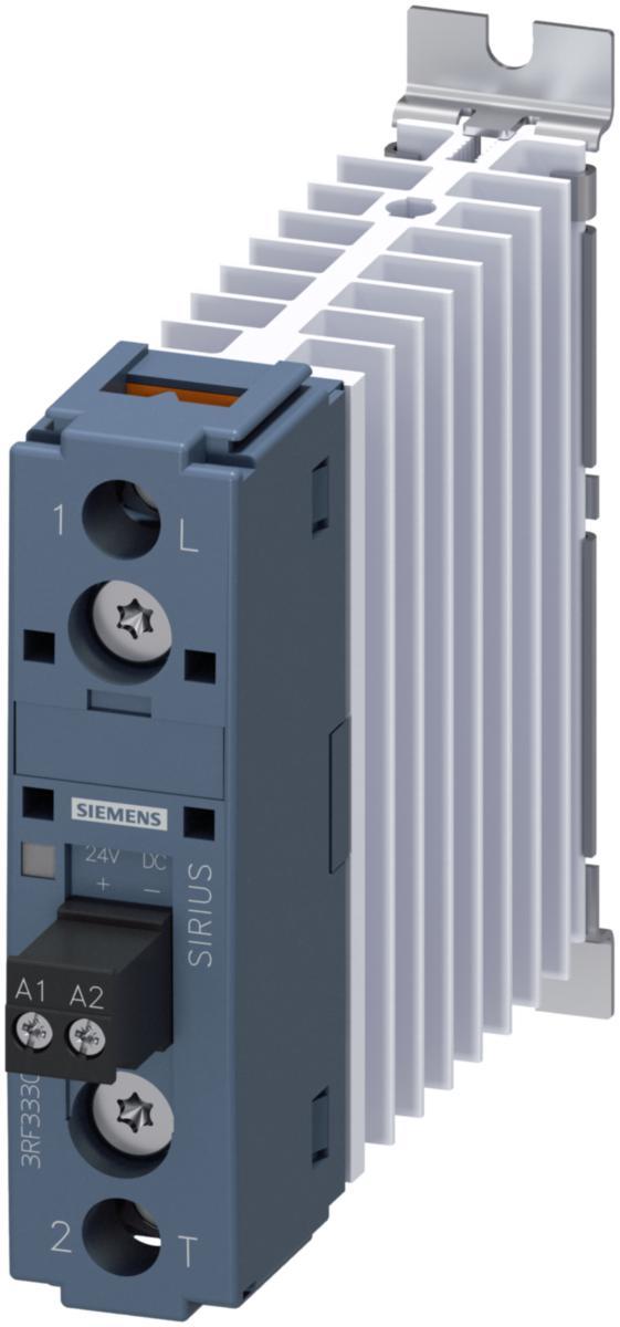 Kontaktor solid-state SIRIUS, DC - KONT SS 1P 30A 24-230V 24VDC S 3RF3330-1AA02
