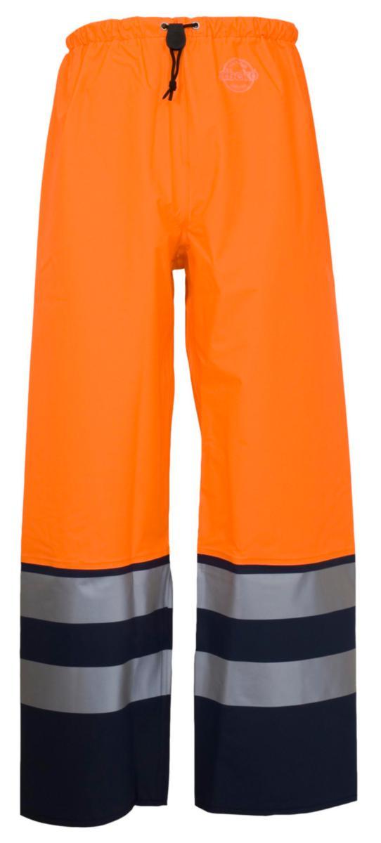 Rain trousers abeko pu524011 - RAIN TROUSERS ABEKO PU524011 OR/NAV SAFETY CLASS 2 SIZE XL