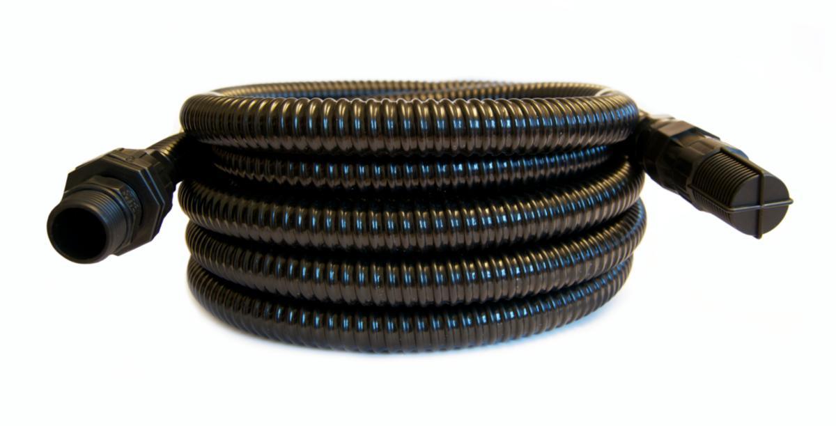 Sugslang med bottenventil - SUGSLANG PVC 25MM G 1" 7M MED BOTTENVENTIL