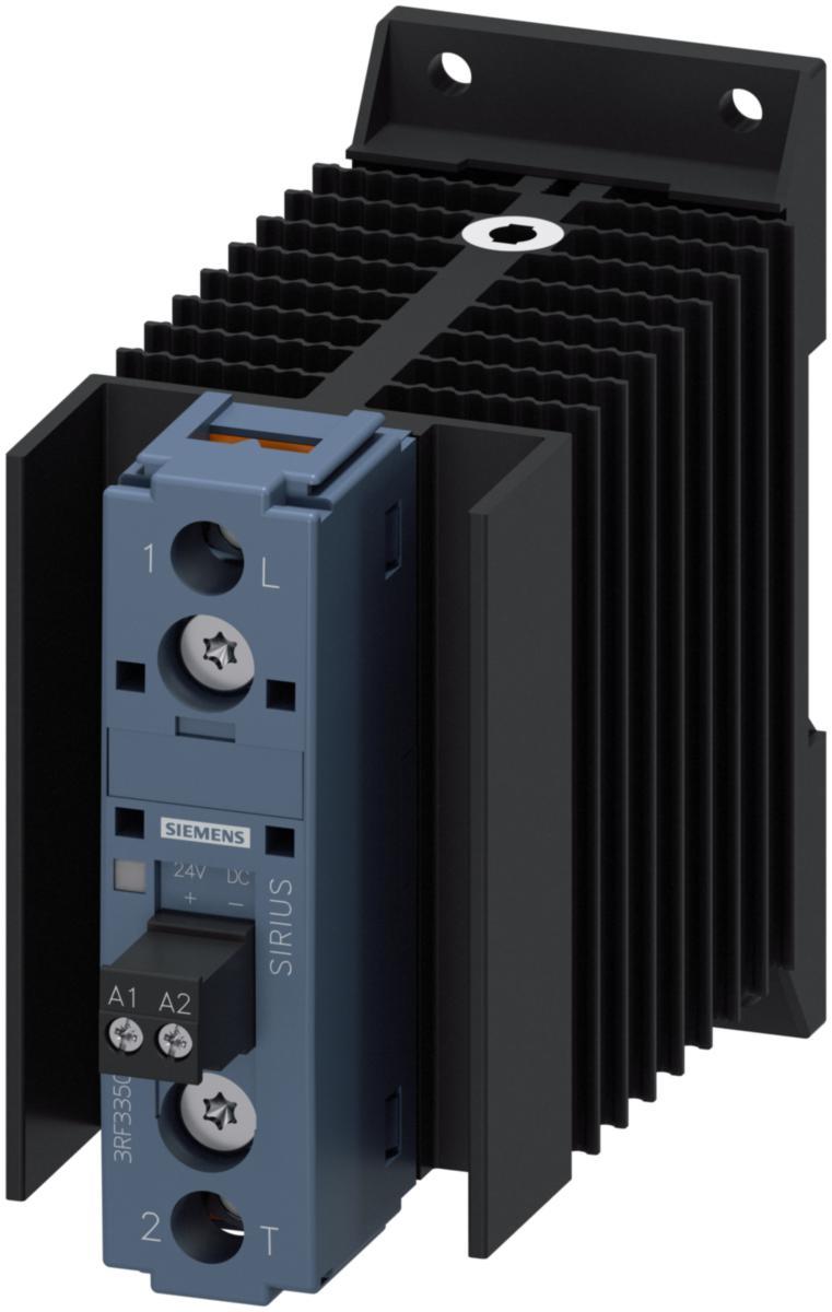 Kontaktor solid-state SIRIUS, DC - KONT SS 1P 50A 48-460V 24VDC S 3RF3350-1AA04