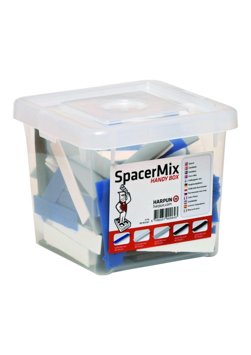 Smoothing List - PLASTIC SHIMS HARPUN HANDY BOX MIXED BOX H:1-7MM 200PCS