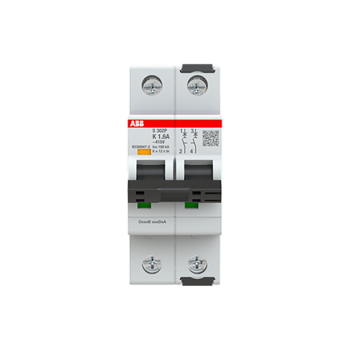 Minibrytare S302P-K - MINIBRYTARE S302P-K1,6 S302P-K1,6