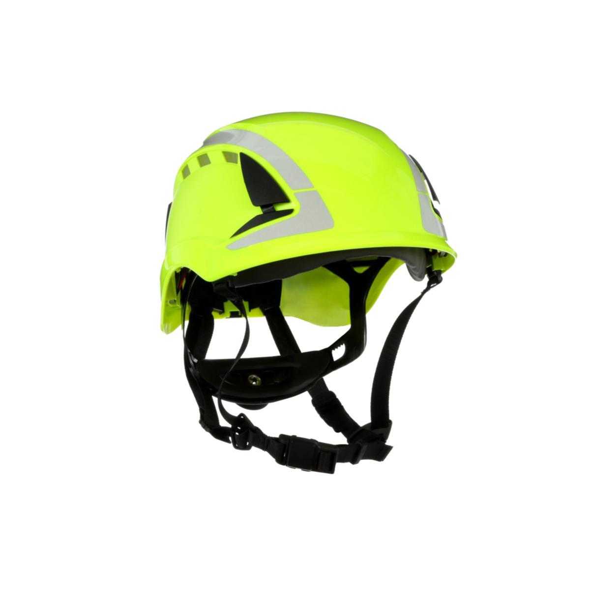 Skyddshjälm 3M Securefit X5000V-CE - SKYDDSHJÄLM 3M SEC.FIT X5000V VENT INDUSTRI +HÖG HÖJD HI-VIZ